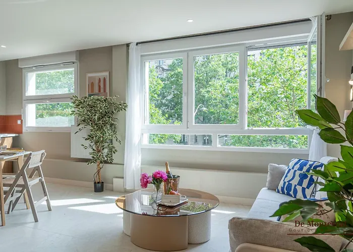 Montparnasse- Hot Tub And Ac Cosy A Prime Location 40m2 Daire *